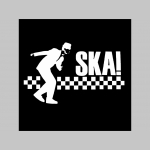 SKA čierne detské tepláky s tlačeným logom